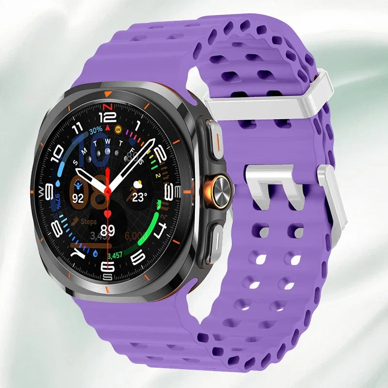 Silicone Sports Watch Strap for Galaxy Watch | Comfortable & Stylish