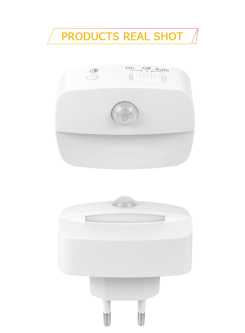 LED Motion Sensor Night Light | 3-Color Temperature Convenience