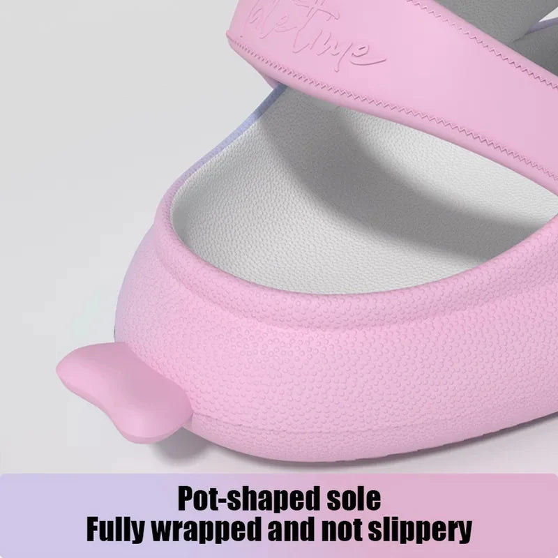 Kids Shark Slippers | Cartoon Non-slip Soft Sandals for Summer