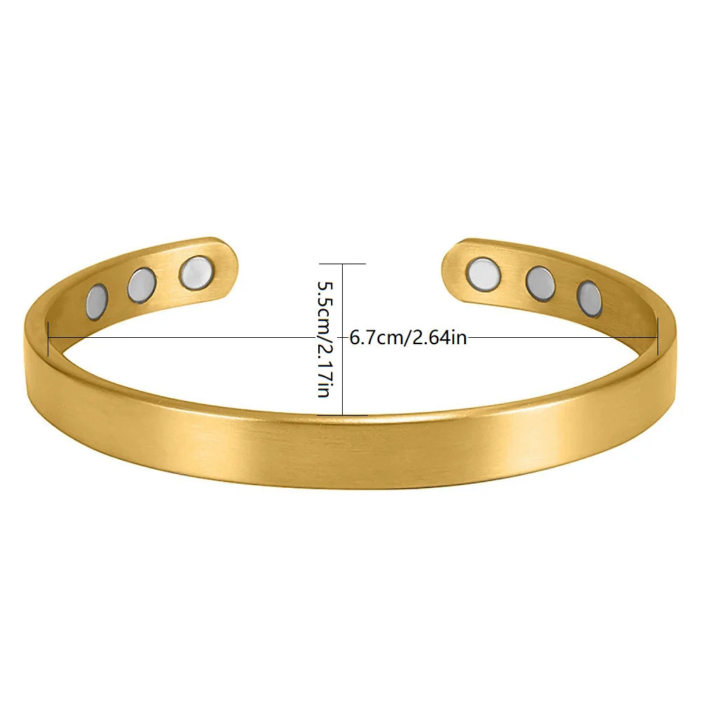 Unisex Vintage Healing Jewelry | Celtic Knot Magnetic Bracelet Set