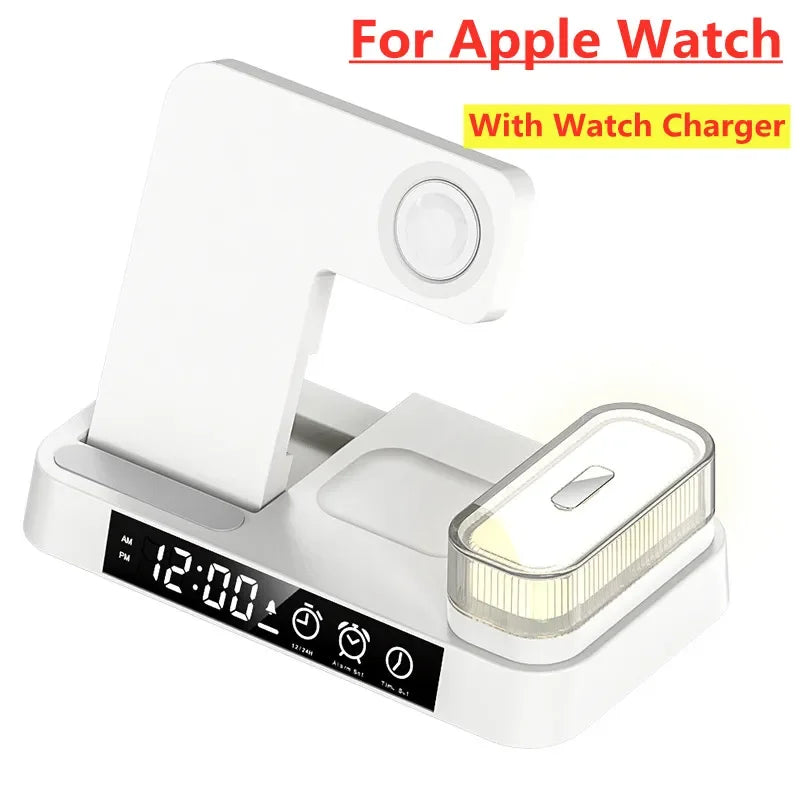 30W 3-in-1 Fast Charging Station | Wireless Charger & Night Light