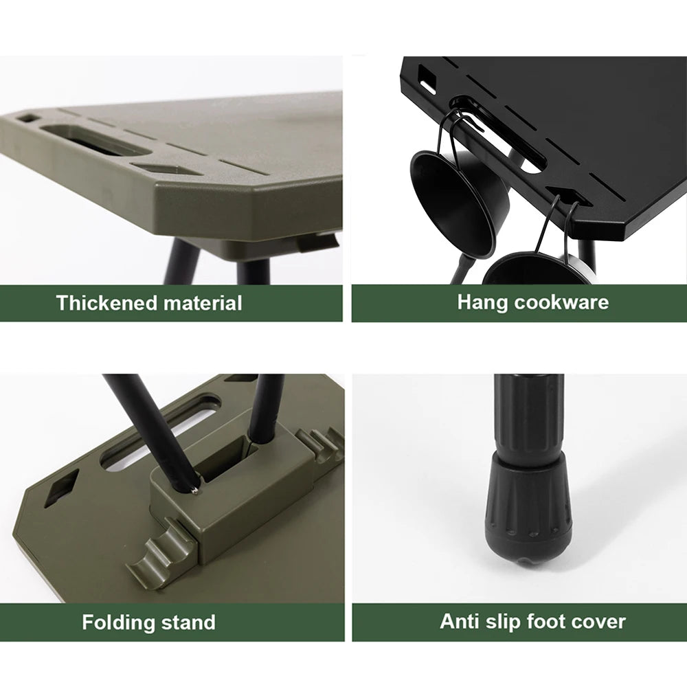 Portable Folding Camping Table | Adjustable Height Outdoor Gear