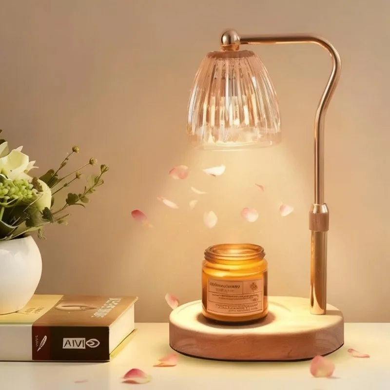 Aromatherapy Candle Heating Lamp | Romantic Dimmable Light