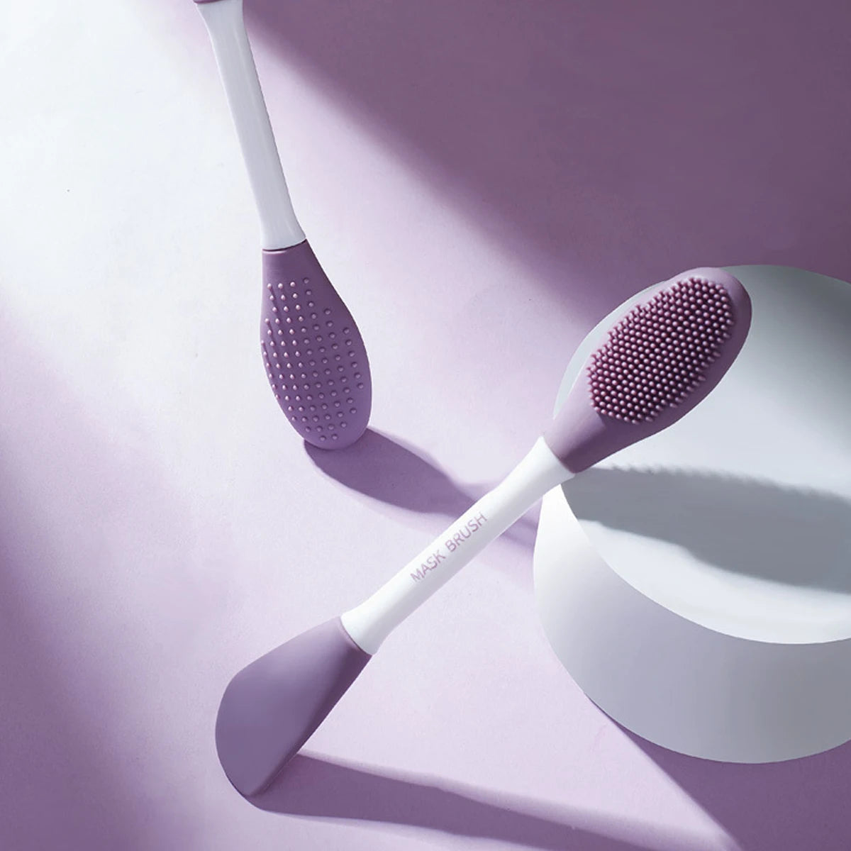 Dual-Use Silicone Facial Cleansing Brush | Deep Clean & Exfoliate