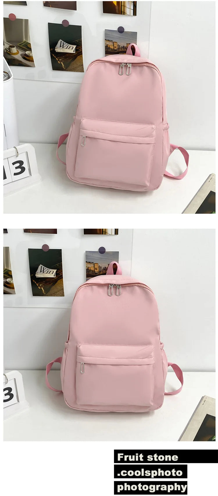 Stylish Large Capacity Backpack for Teen Girls | Minimalist School Bag