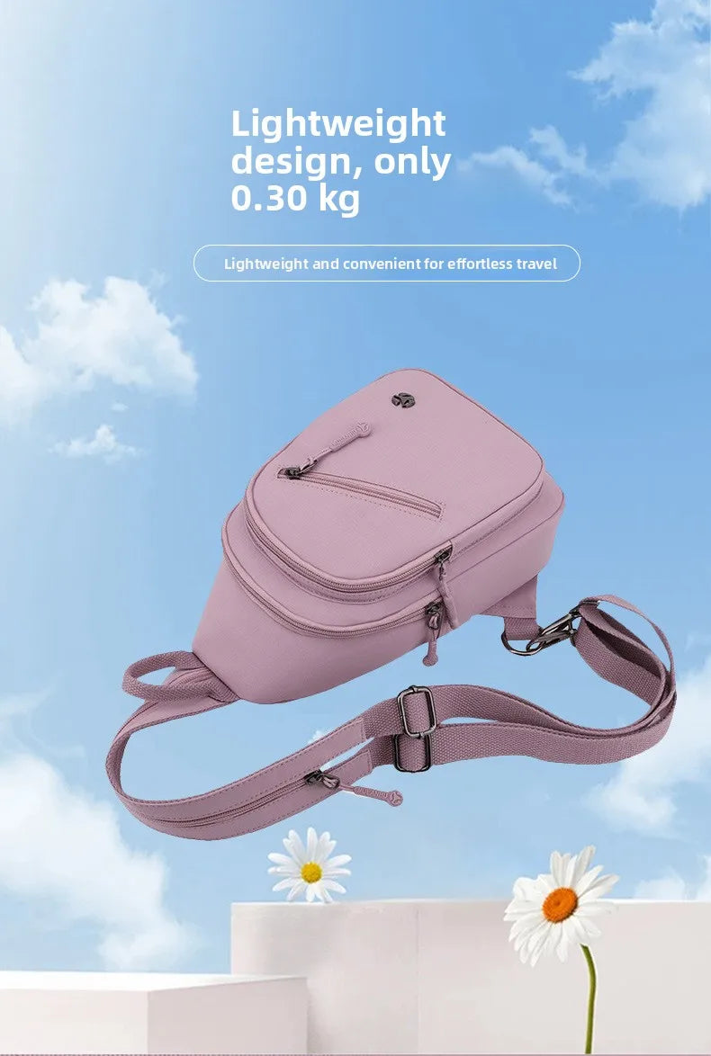 Stylish Urban Minimalist Chest Bag for Women | Multi-Functional Satchel