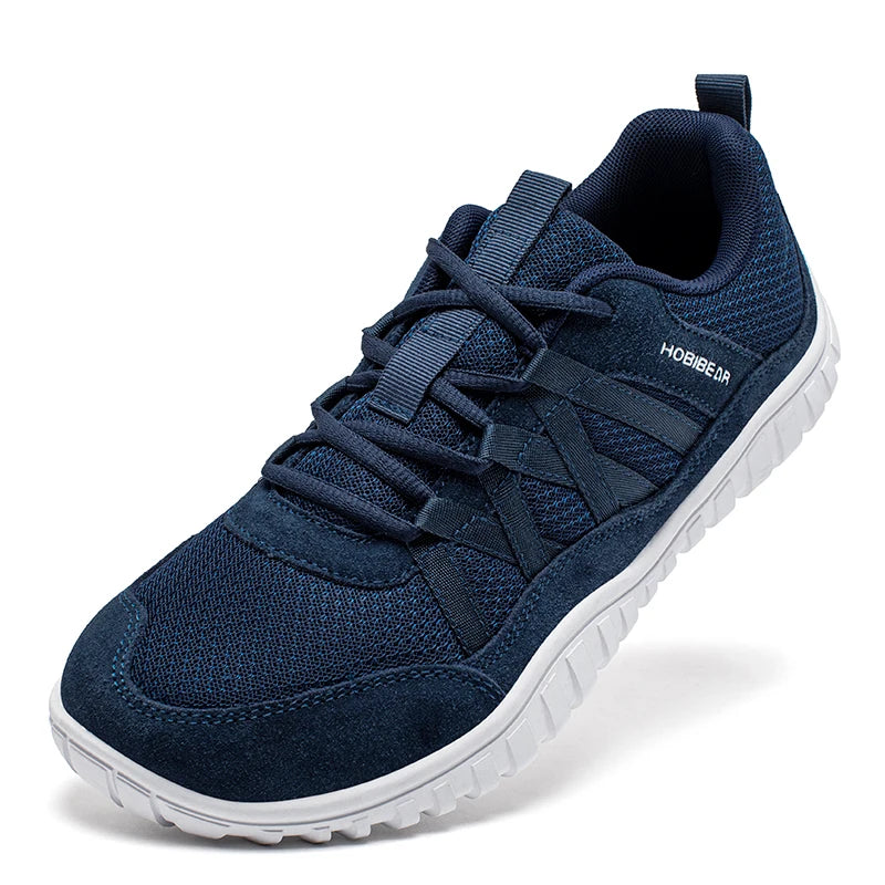 Breathable Wide Toe Walking Shoes | Non-Slip Outdoor Sneakers