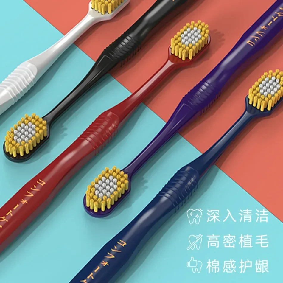 10pcs Ultra Soft Toothbrushes for Adults | Orthodontic Oral Care