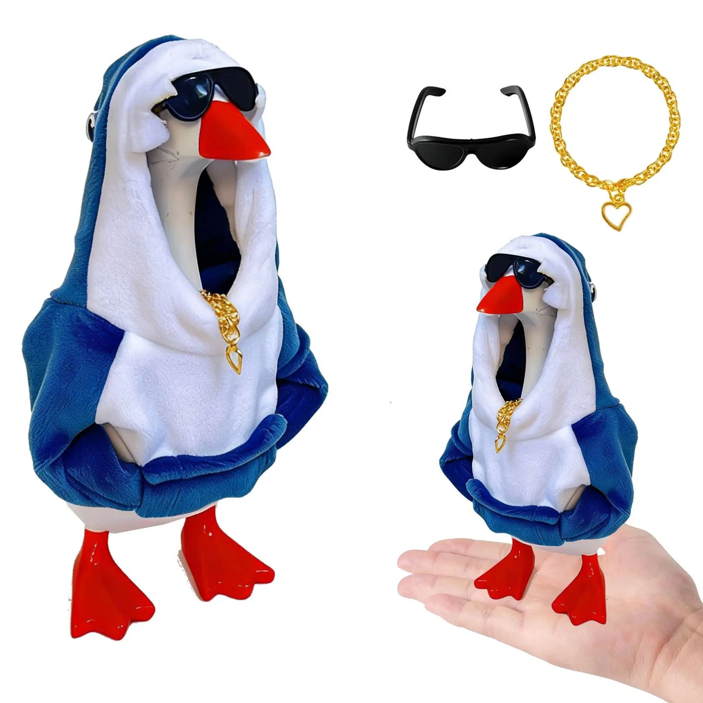 7-Inch Desk Goose Outfits | Fun and Playful Desktop Accessories