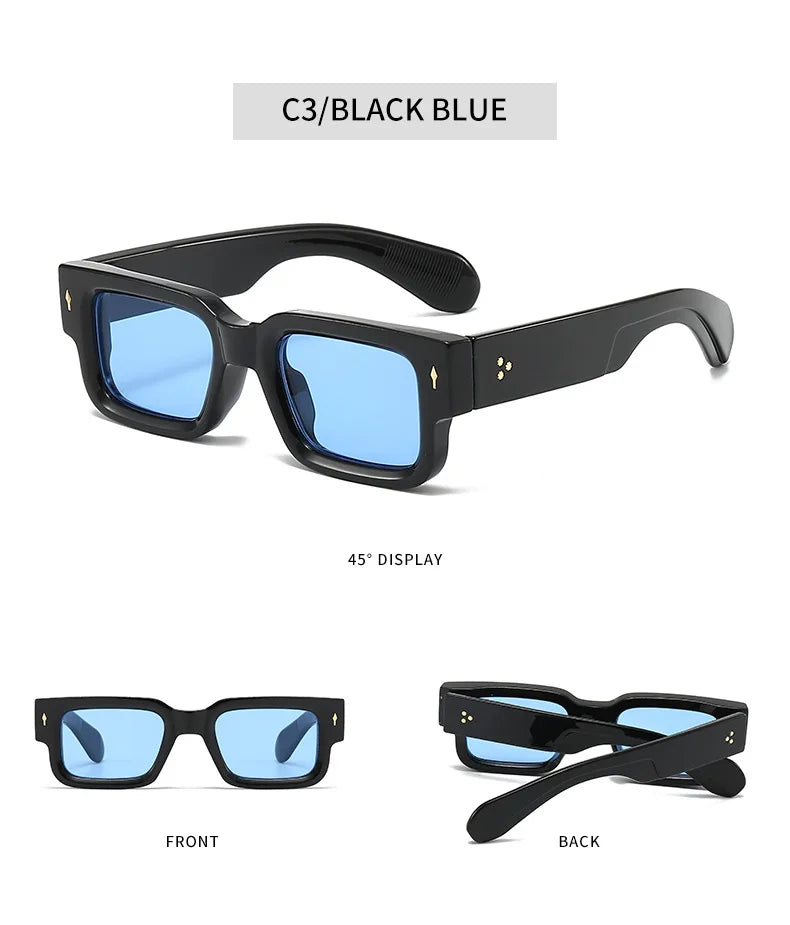 Stylish Small Square Sunglasses for Men & Women | UV400 Protection