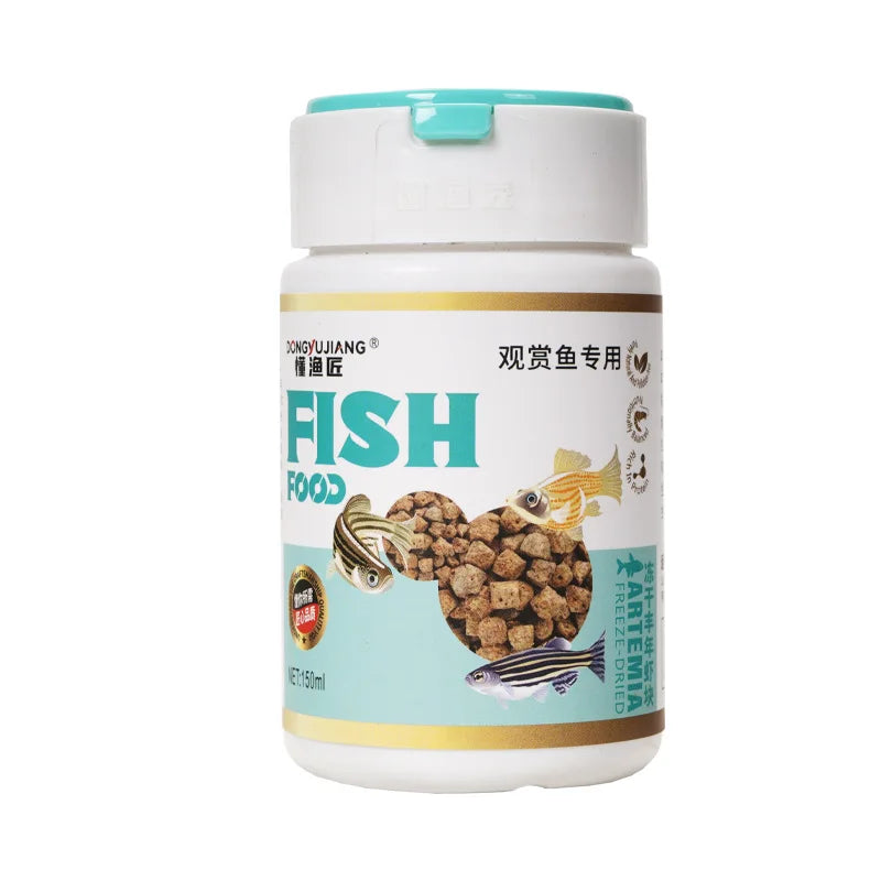 Freeze-Dried Brine Shrimp Blocks for Fish | Nutrient-Rich Treats