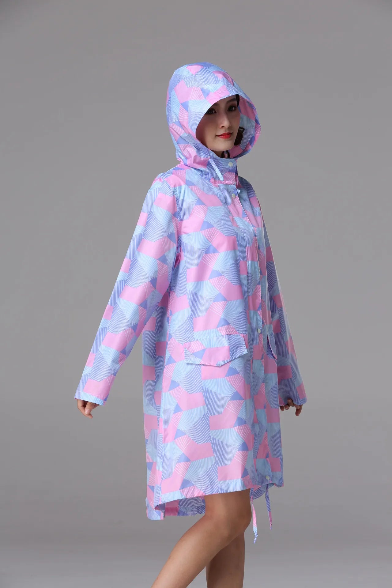 Waterproof Fashionable Raincoat for Adults | Stylish & Portable