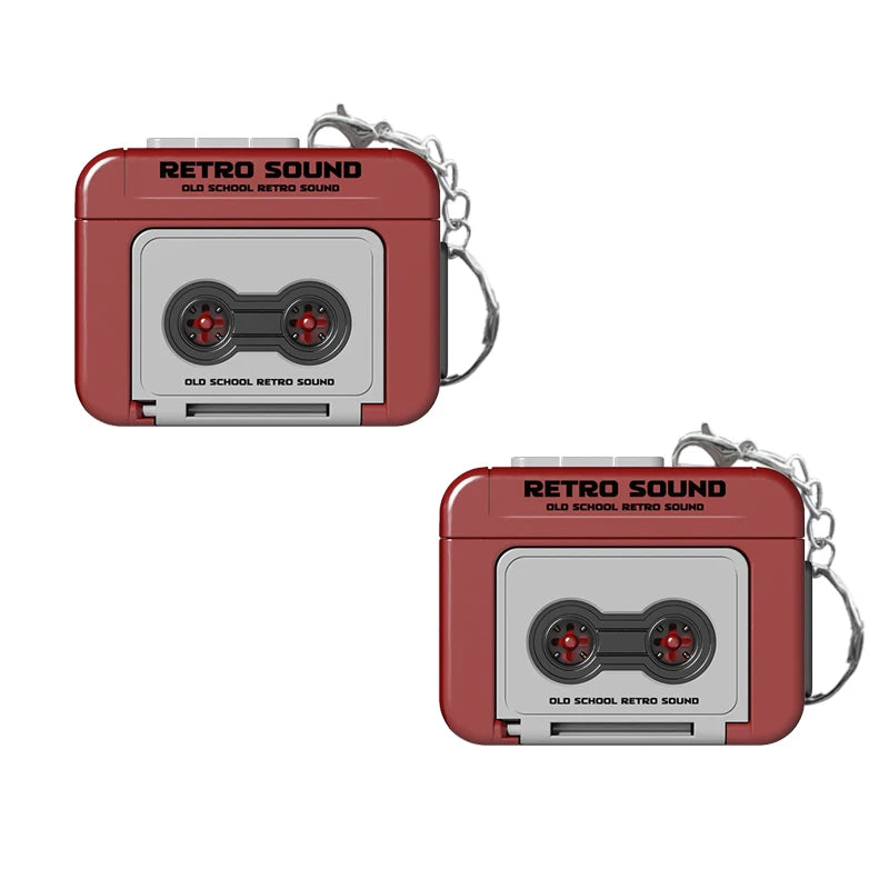 Creative Music Cassette Tape Keychain | Fun Gift for Friends