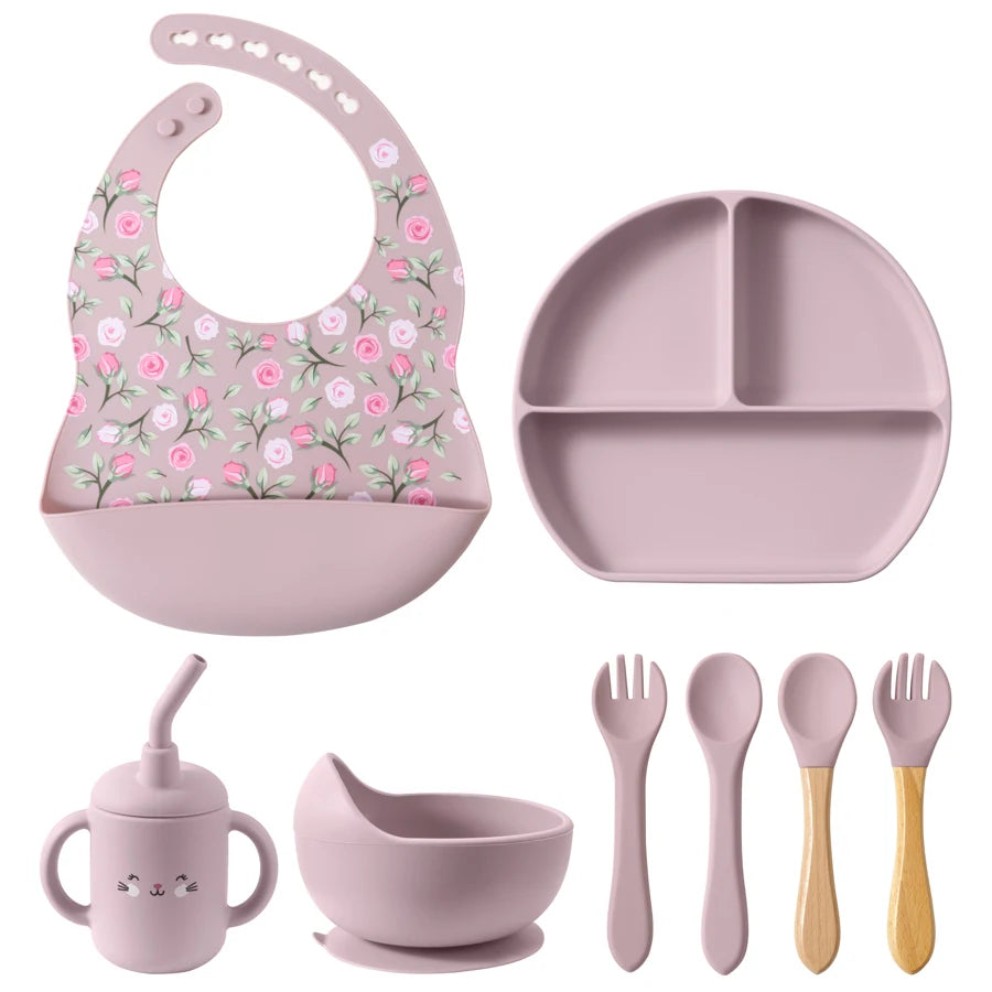 Silicone Baby Dinnerware Set | Safe & Fun Feeding Essentials