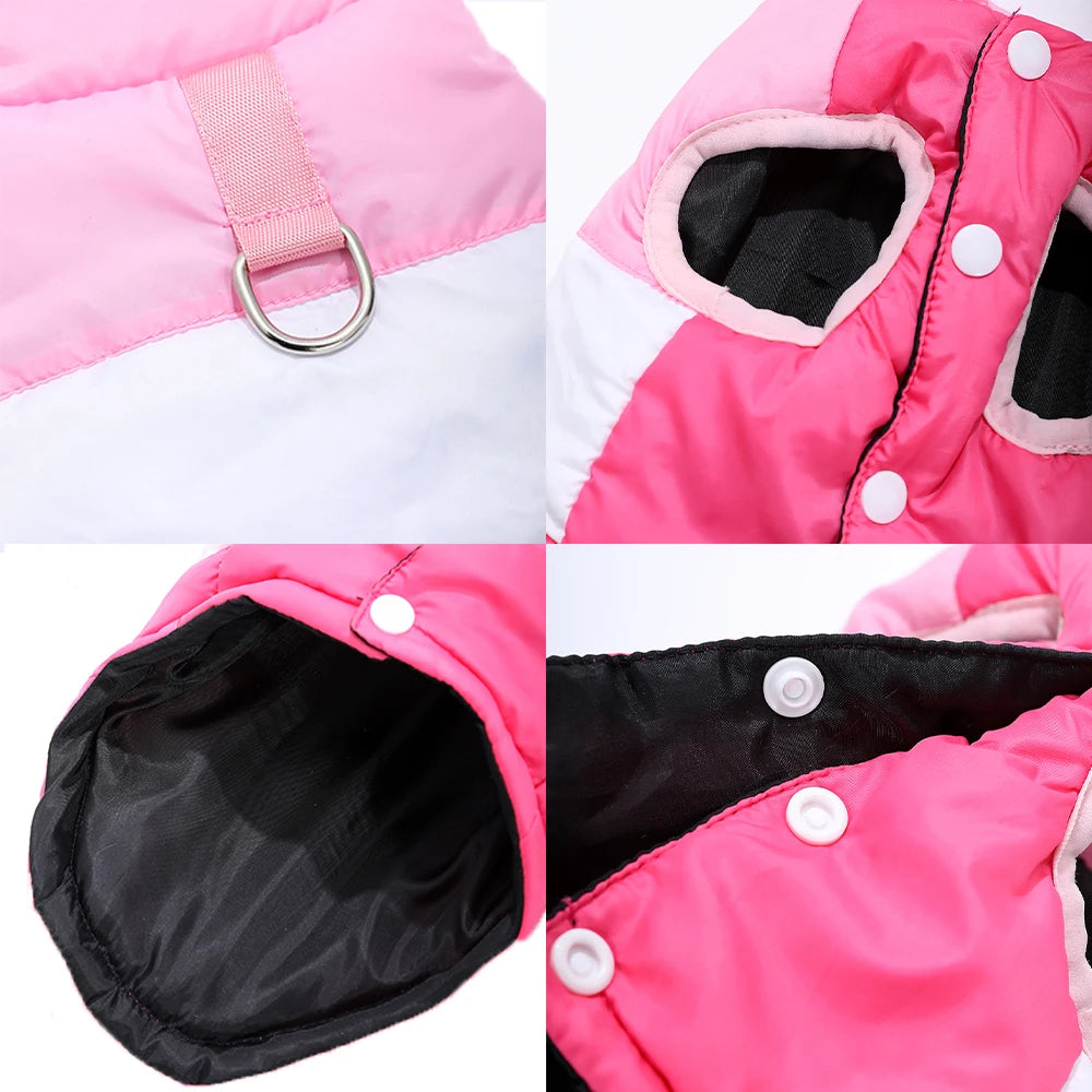 Warm Windproof Vest Jacket for Cats and Small Dogs | Cozy Pet Apparel
