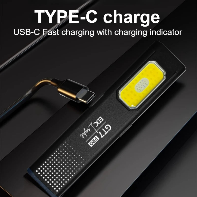 Multi-Functional LED Flashlight | Rechargeable Work Light & Camping Tool