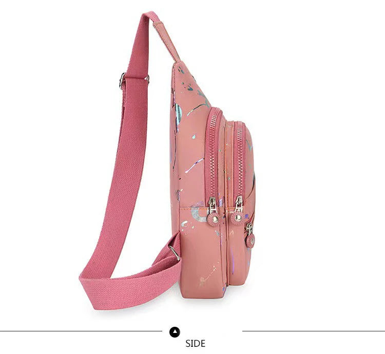 Women's Trendy Cross Body Chest Bag | Fashionable Travel Backpack