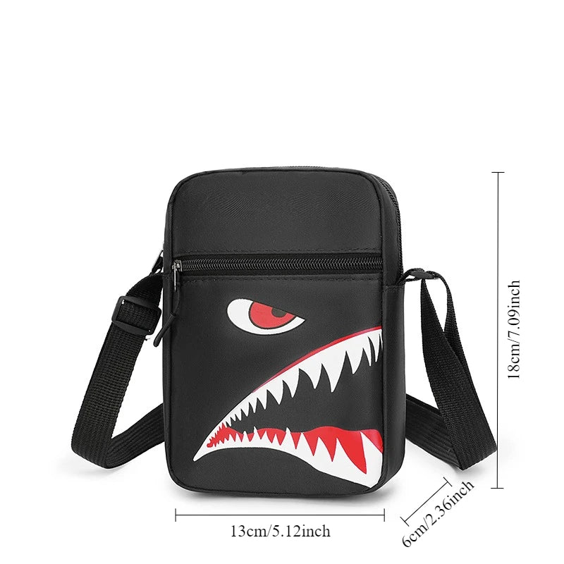 Men's Casual Oxford Crossbody Bag | Stylish Adjustable Travel Pouch