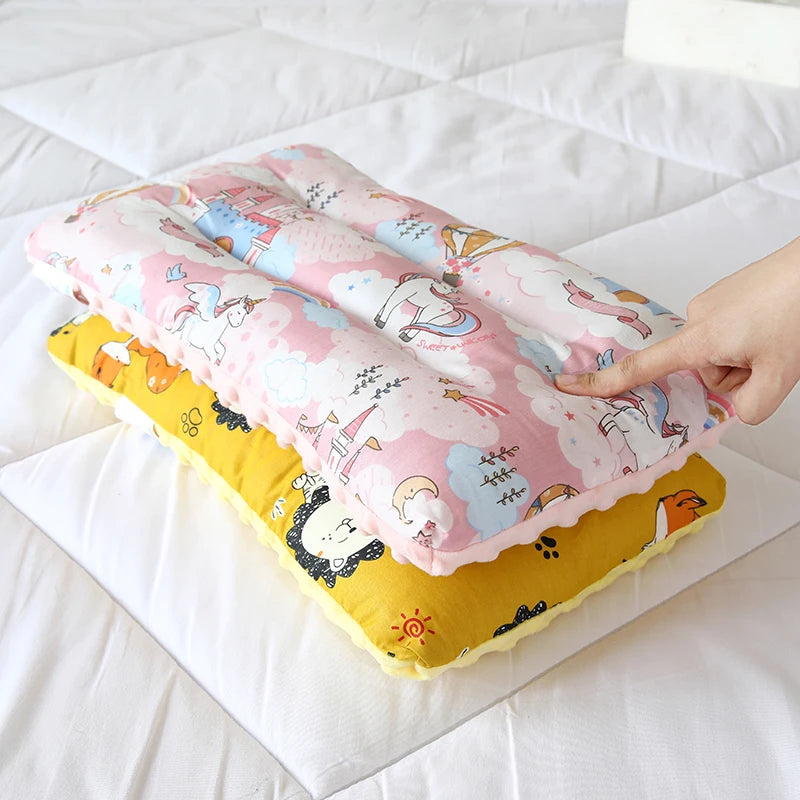 Infant and Toddler Cartoon Animal Comfort Pillow | Soft & Washable