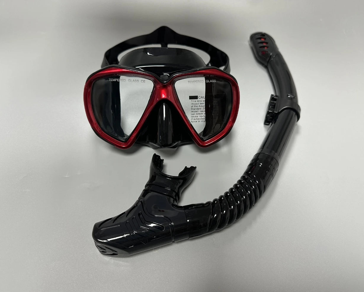 Professional Scuba Diving Masks & Snorkeling Set for Adults