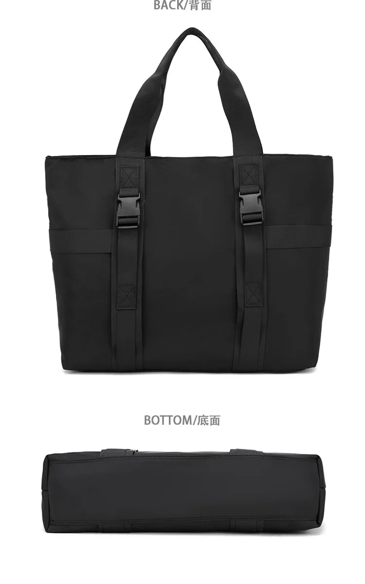 Large Canvas Shoulder Bag for Men | Stylish Casual Tote