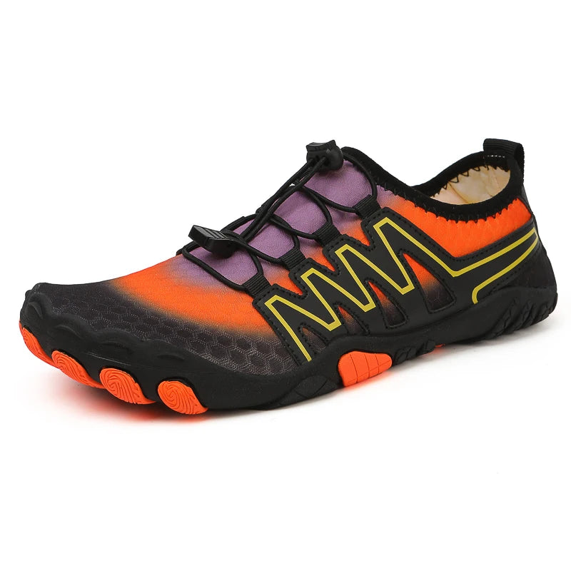 Unisex Swimming Water Shoes Men Barefoot Outdoor Beach Sandals Upstream Aqua Shoes Plus Size Nonslip River Sea Diving Sneakers