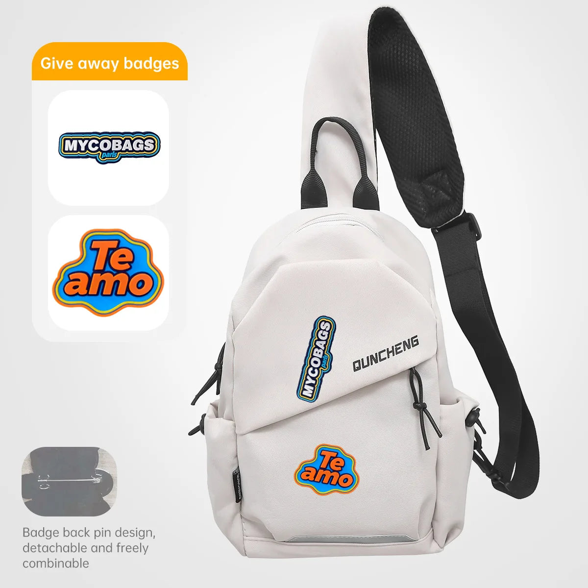 Versatile Crossbody Shoulder Bag for Outdoor Activities