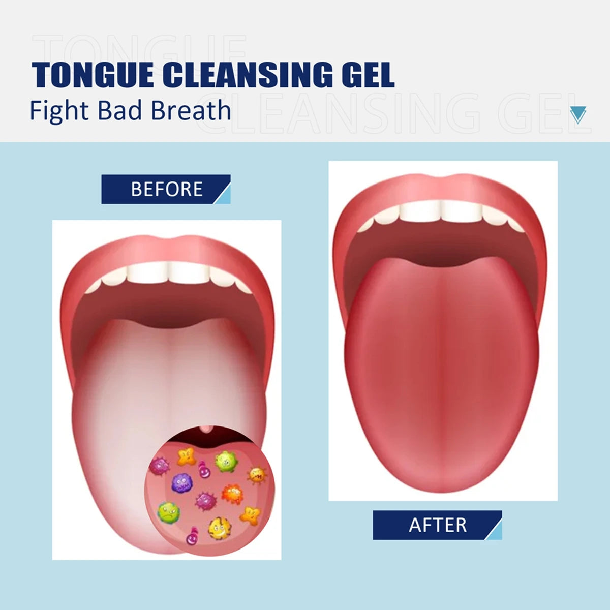 Reusable Silicone Tongue Cleaner for Fresh Breath | Hygiene Tool