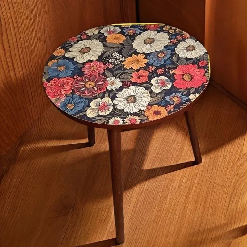 Stylish Round Wooden Coffee Table | Versatile Living Room Furniture