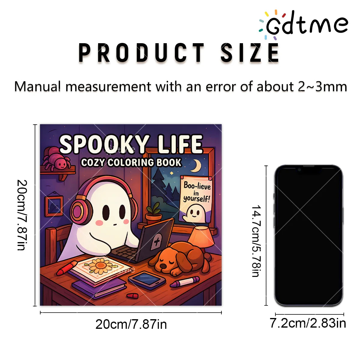 Halloween Spooky Life Coloring Book for Adults & Teens | Fun Gift