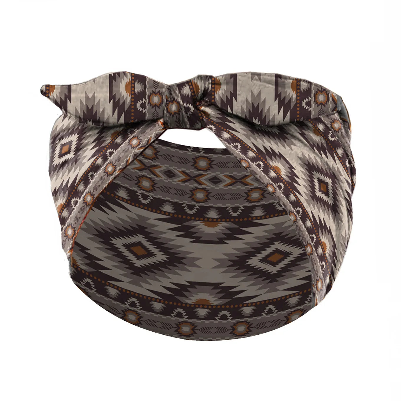 Bohemian Printed Rabbit Ear Elastic Headband | Stylish Accessory