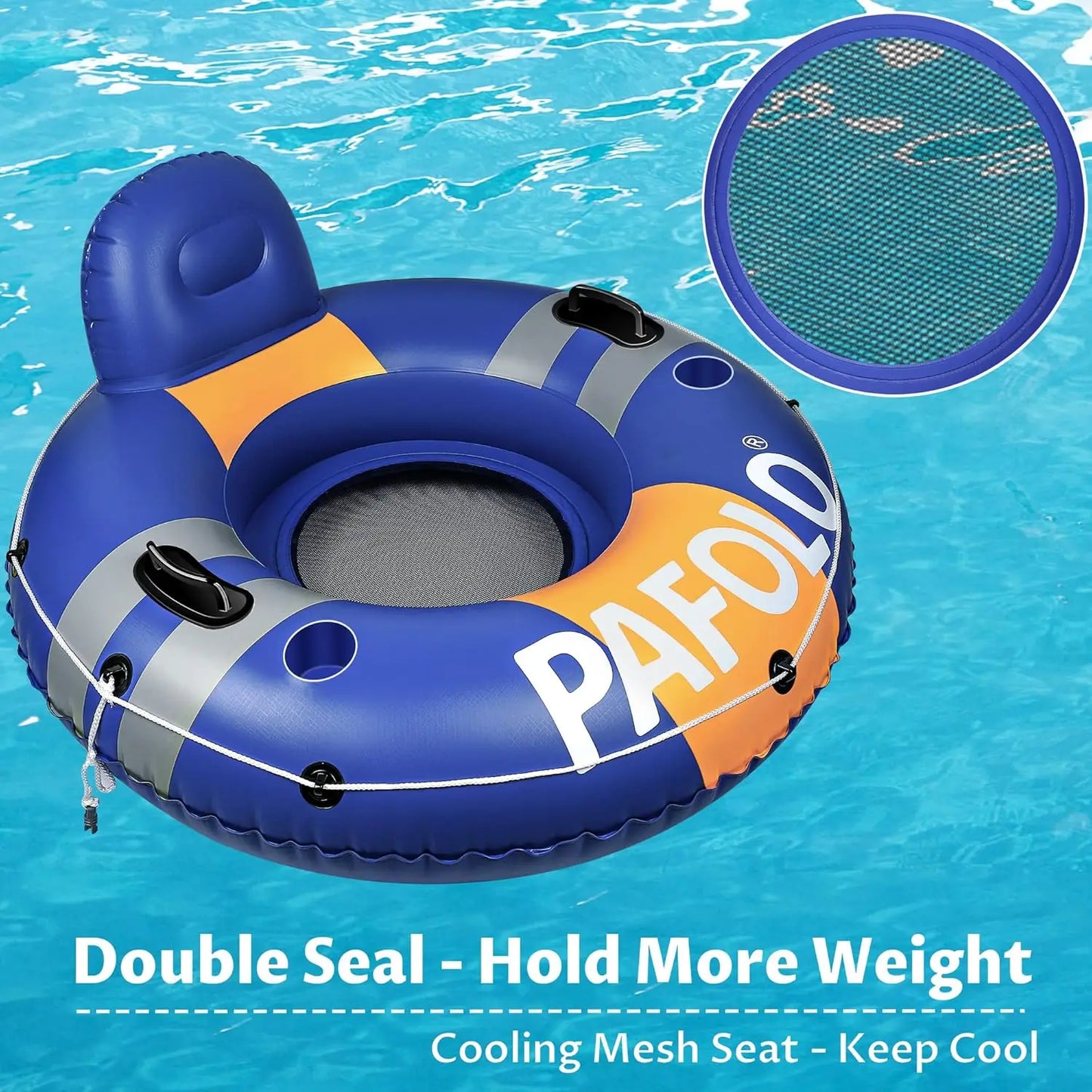 Heavy Duty River Tubes | Inflatable Pool Float for Adults