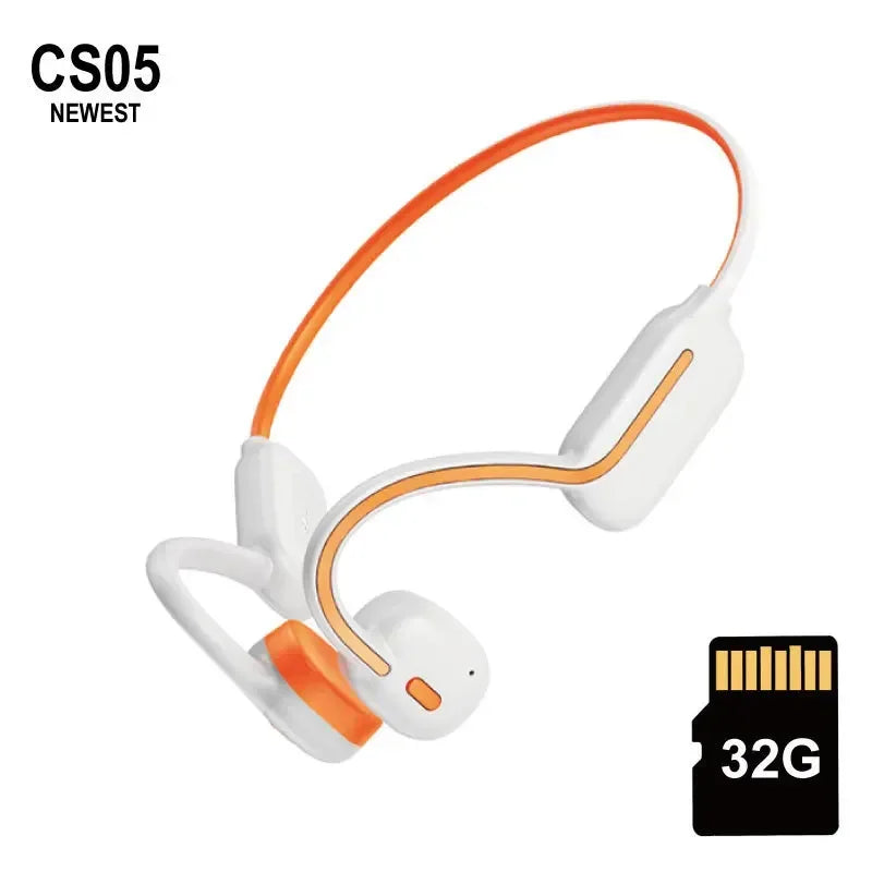 Bone Conduction Headphones | Waterproof MP3 Player for Swimming