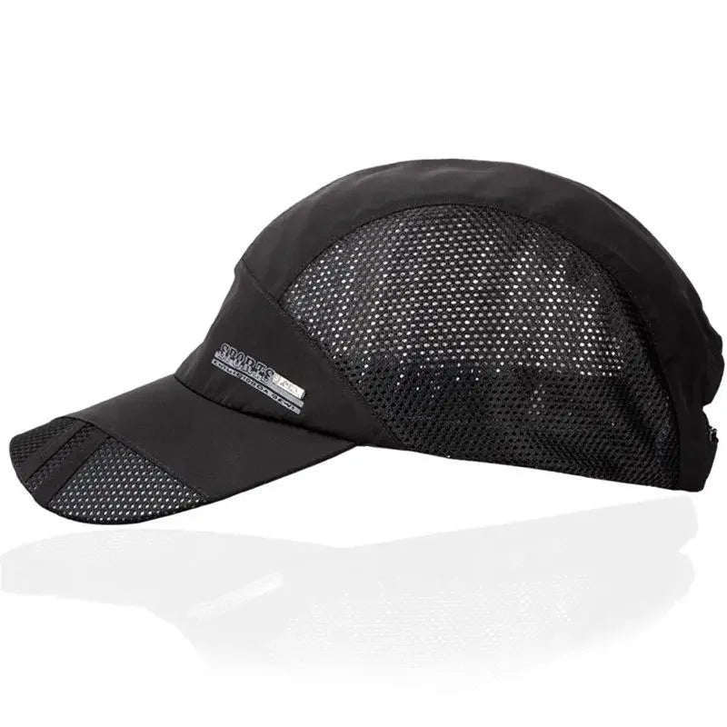 Adjustable Quick Dry Breathable Sports Cap for Outdoor Activities