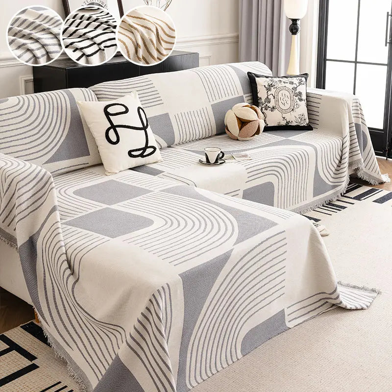 Universal Modern Sofa Cover Set | Chic & Comfortable Protection