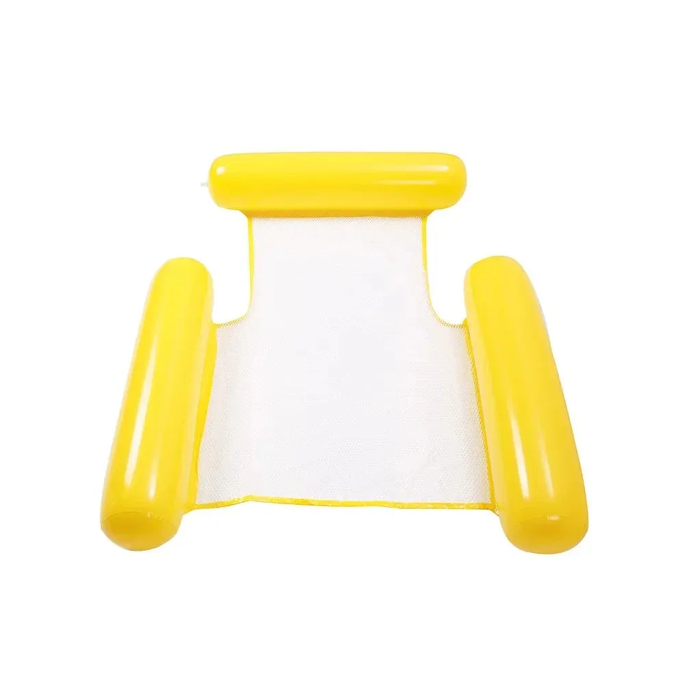 Small Inflatable Water Bed | Floating Backrest Lounge Chair