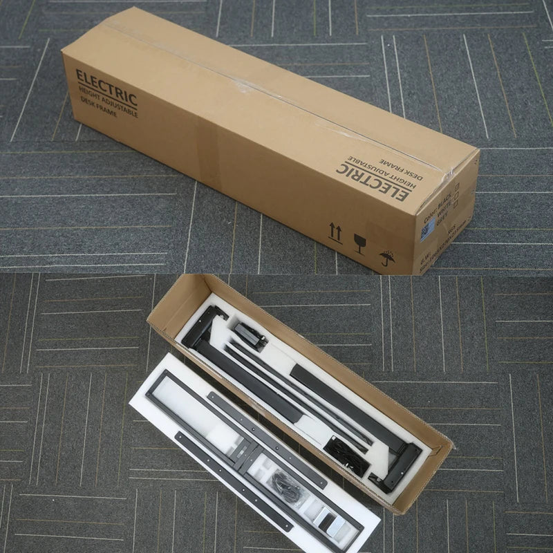 Ergonomic Electric Height Adjustable Standing Desk Frame