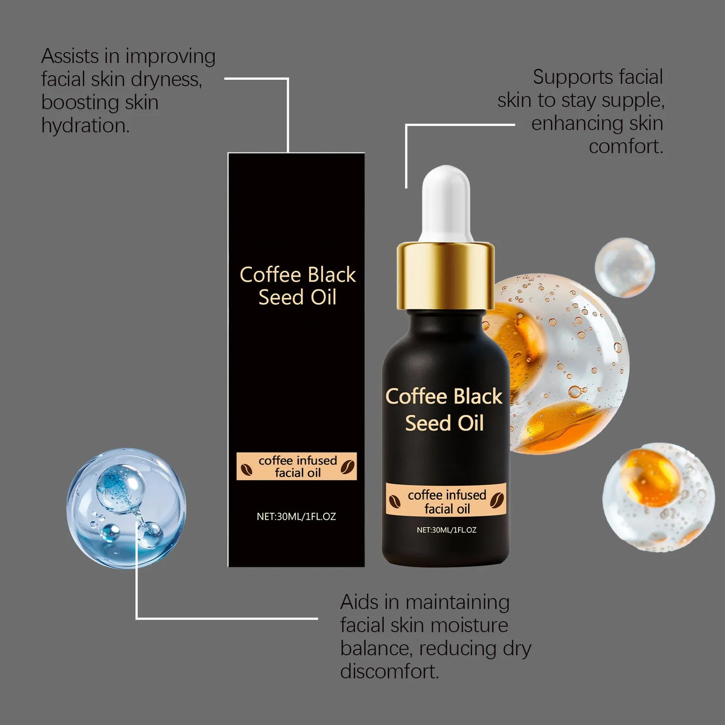 Deep Hydration Facial Oil for Smooth, Youthful Skin | Anti-Wrinkle Treatment
