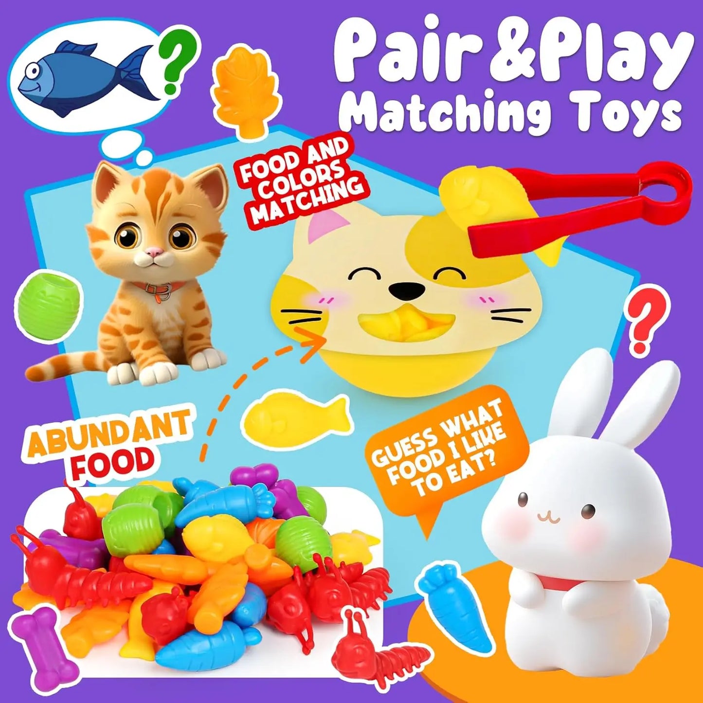 Educational Animal Sorting Toy | Fun Counting & Color Play