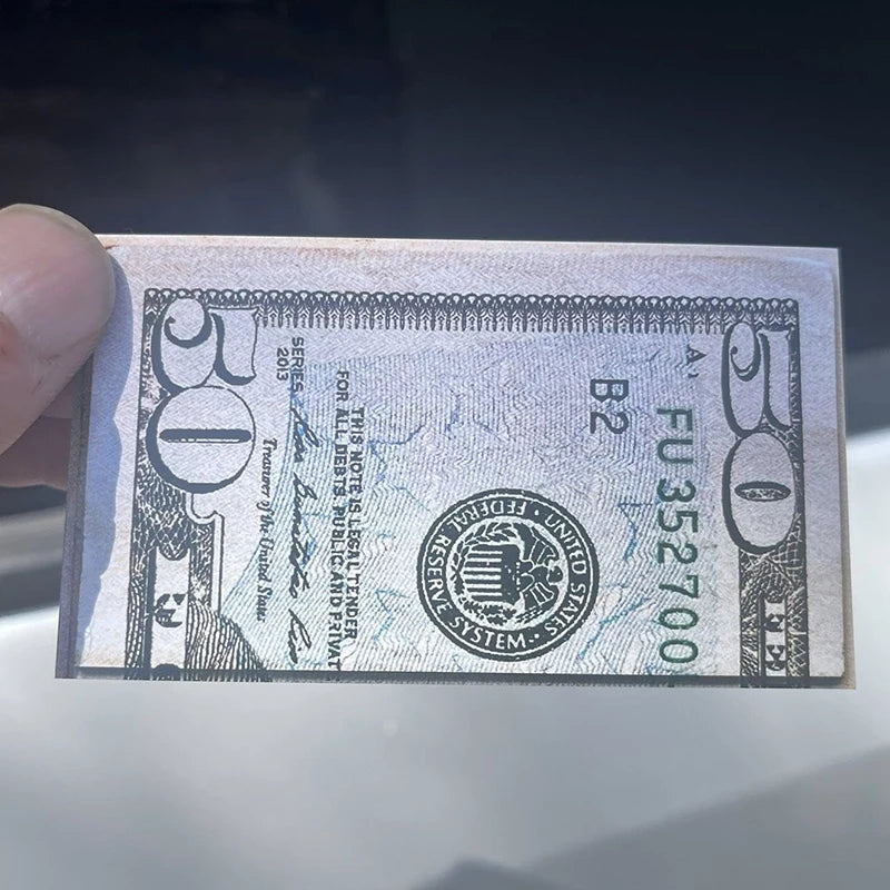 Parking Prank Cards | Funny Fake $50 Money Tickets for Bad Parkers