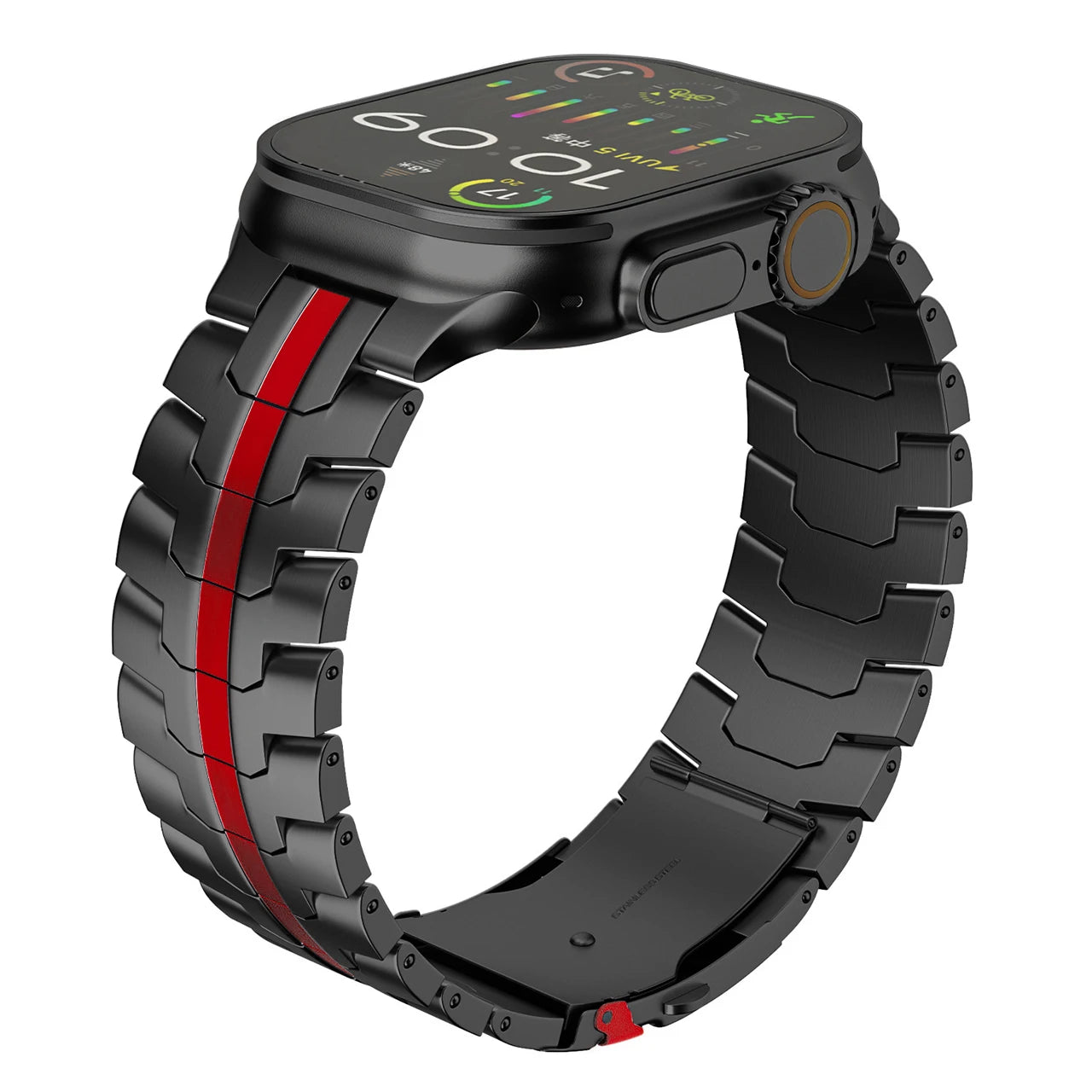 Titanium Color Metal Strap for Apple Watch | Premium Quality Band