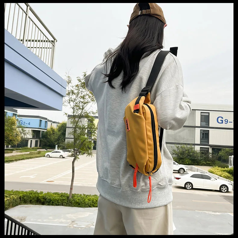 Versatile Chest Bag for Casual Wear | Large Capacity Crossbody Bag