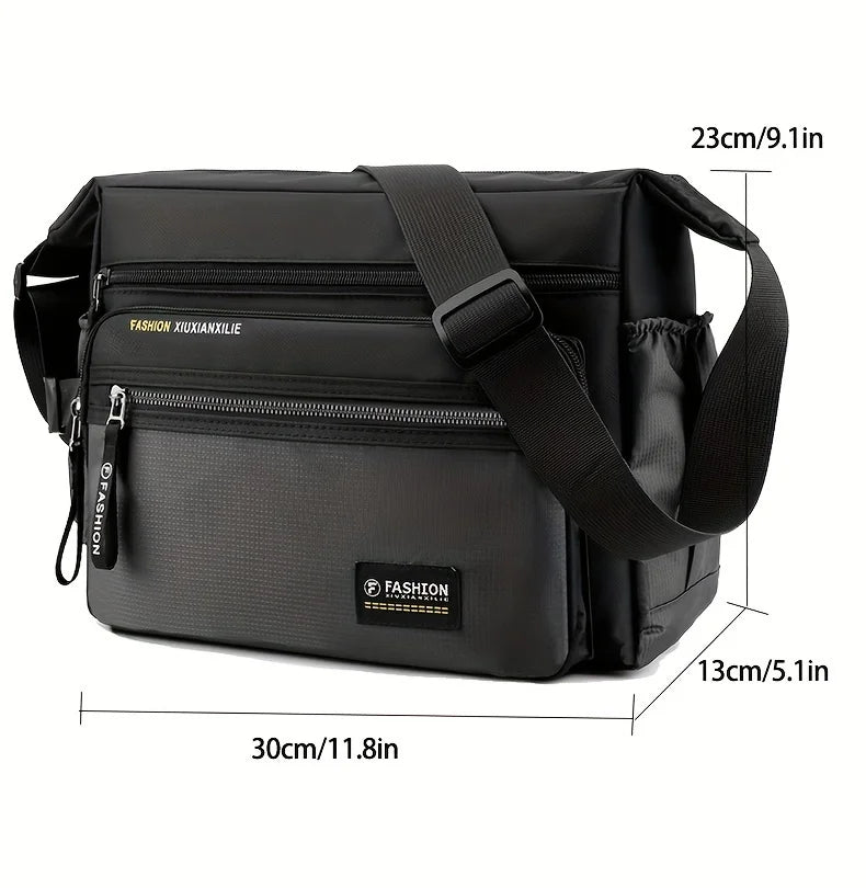 Multifunctional Waterproof Crossbody Bag for Men | Stylish & Durable