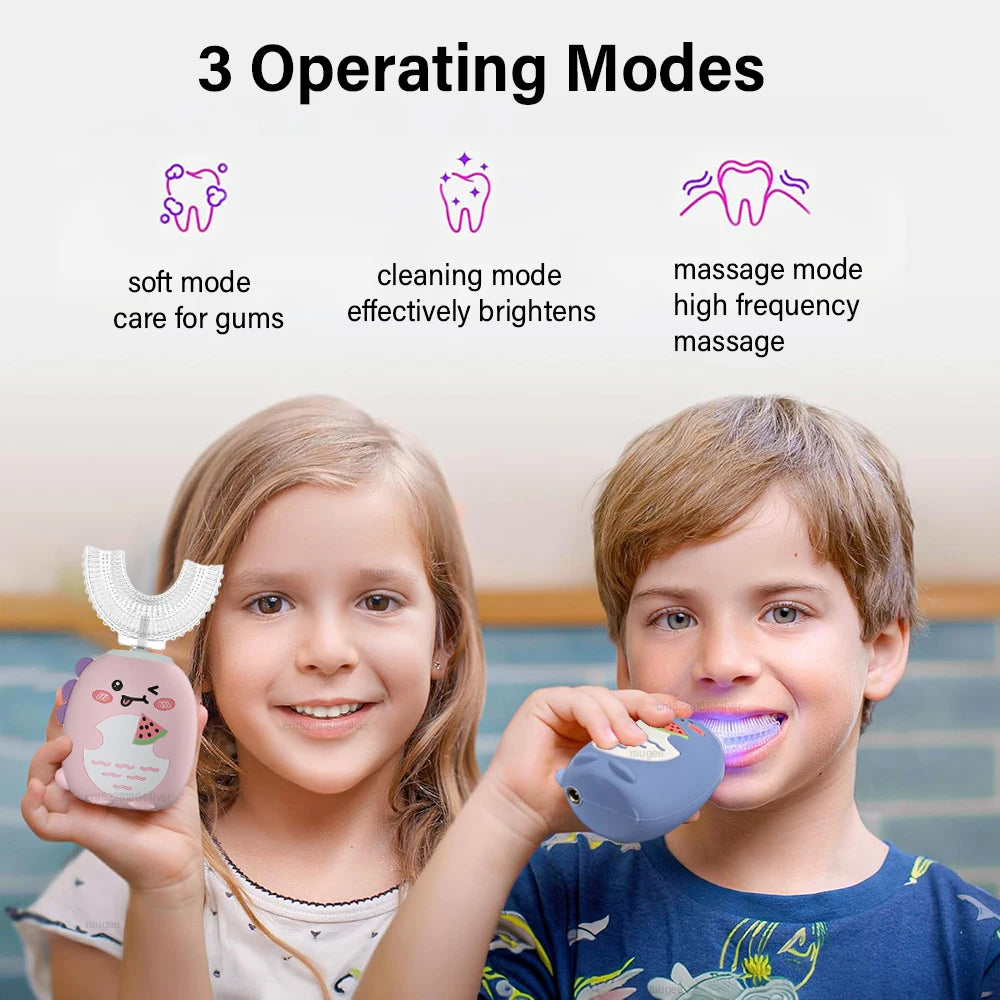 U Shaped Electric Toothbrush for Kids | Fun & Effective Brushing