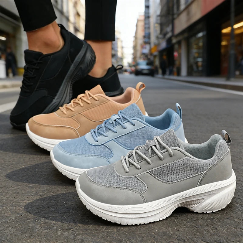 Men's Wide Toe Running Shoes | Breathable Non-Slip Sneakers