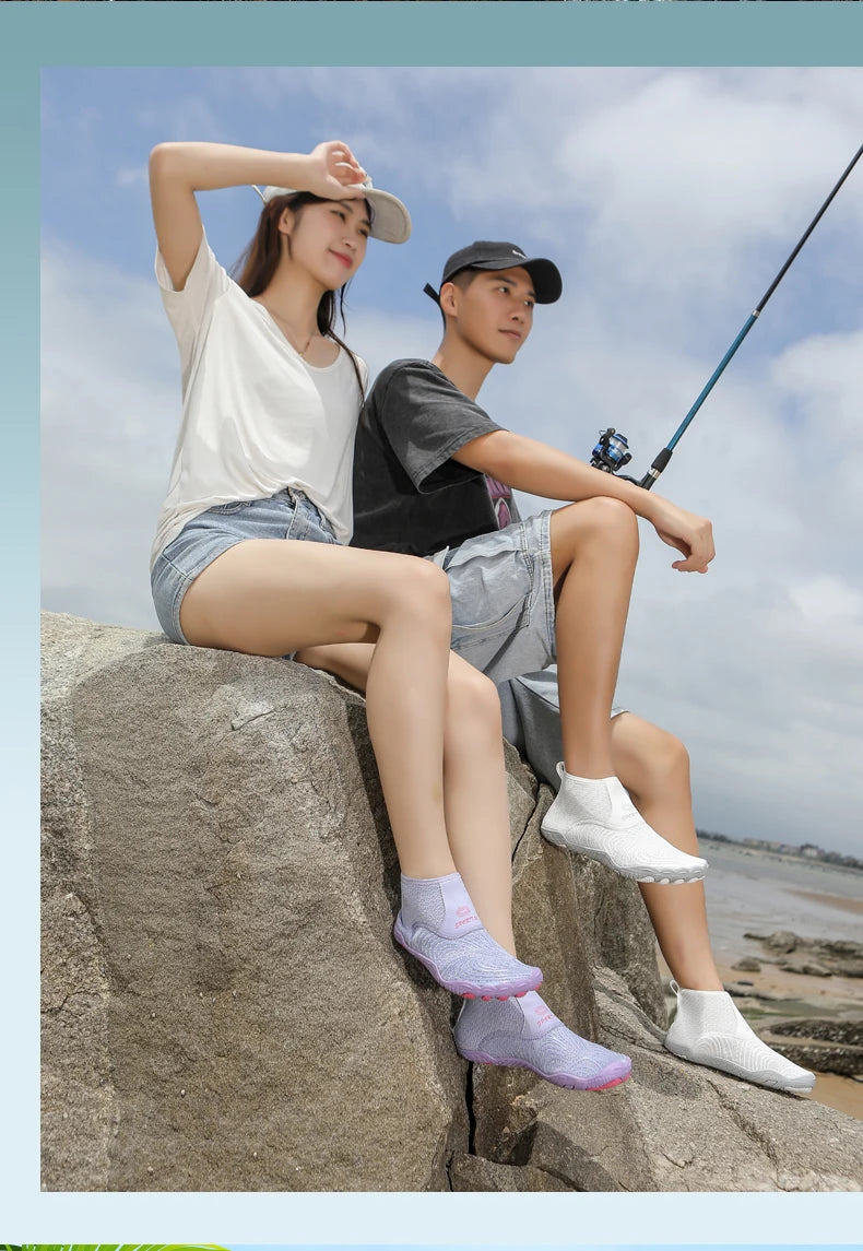 High Top Water Shoes | Versatile Diving, Swimming & Yoga Footwear