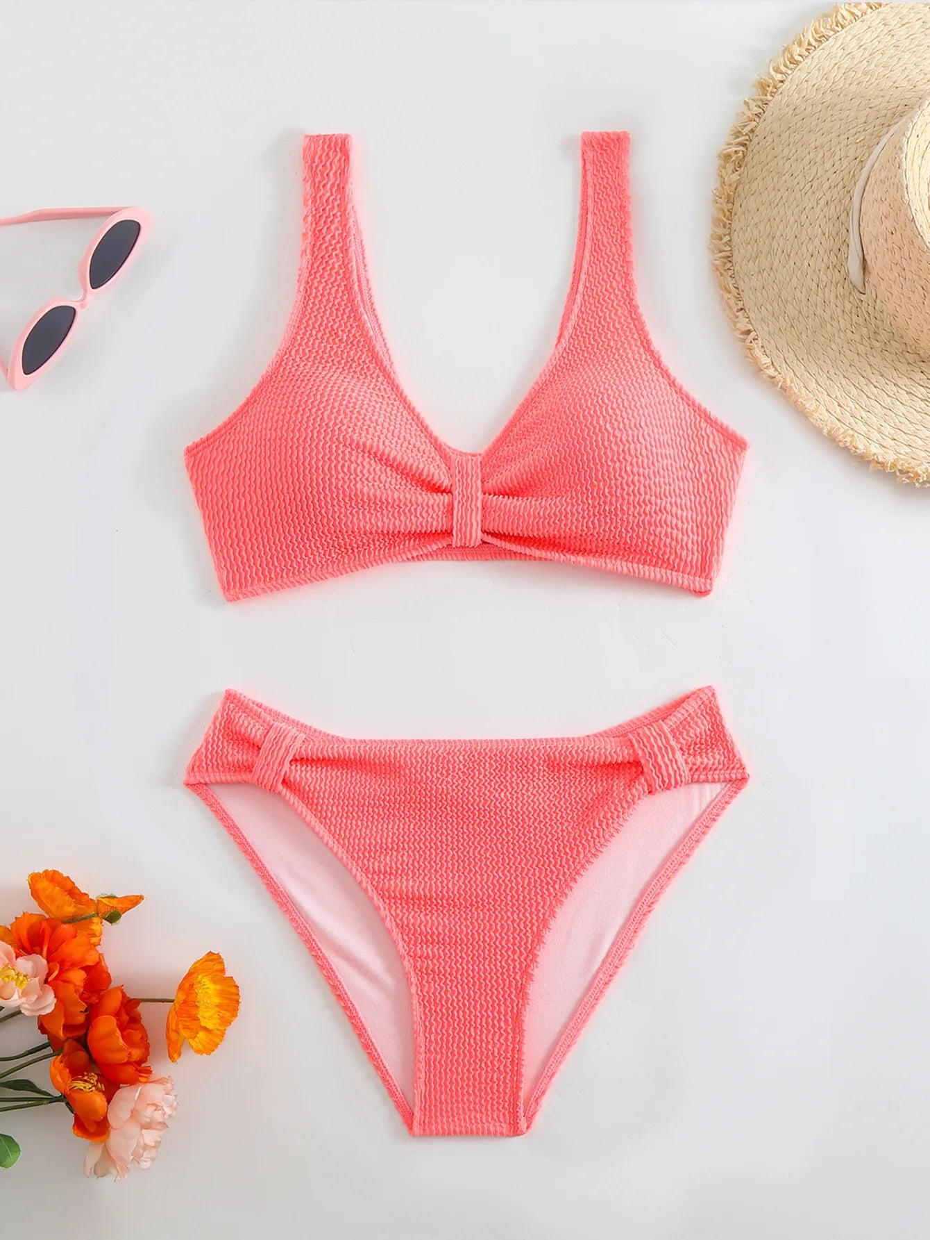 Stylish Pink Bikinis for Women | Sexy Swimwear & Beachwear
