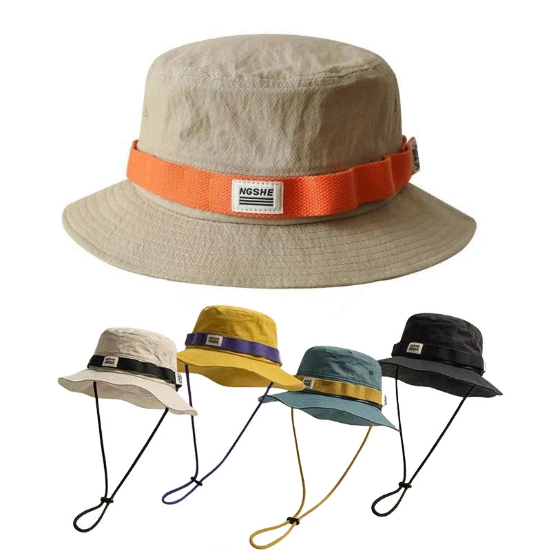 UV Protection Wide Brim Sun Hat | Unisex Fishing & Camping Cap