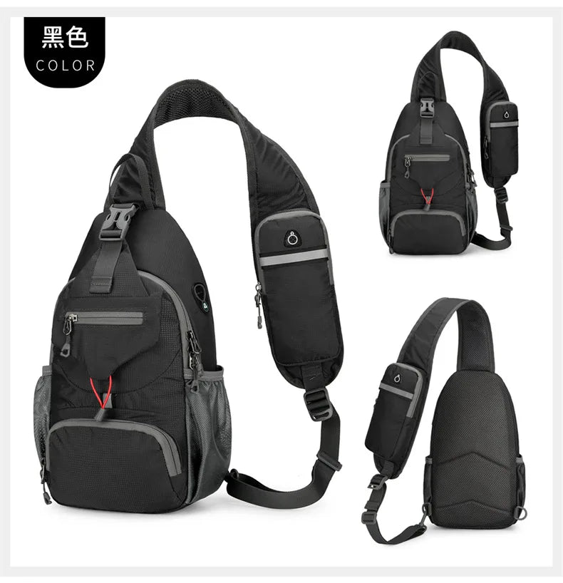 Anti-Theft Waterproof Crossbody Shoulder Backpack | Ultimate Sport Bag