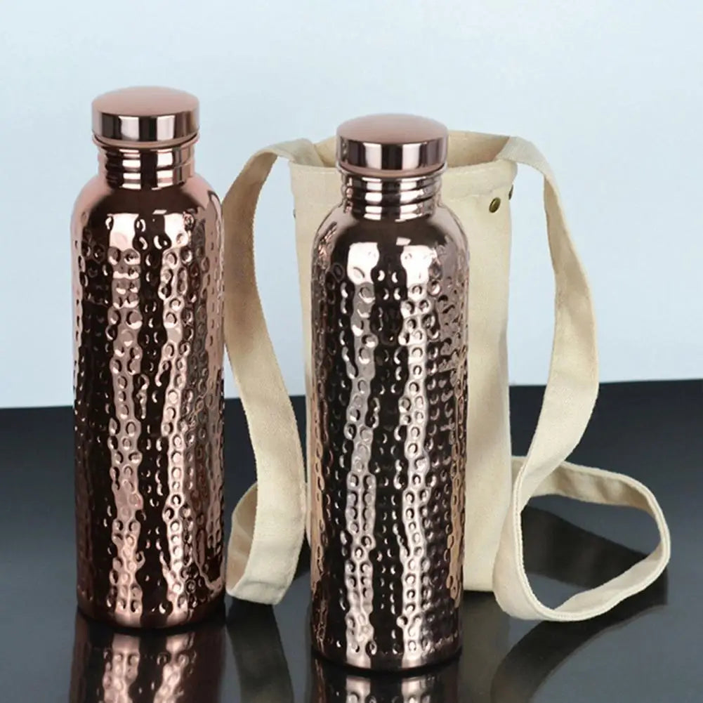 800ML Copper Sports Water Bottle | Leakproof & Stylish Hydration